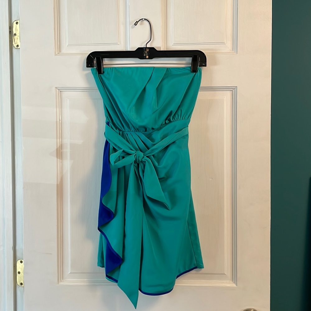 Express strapless dress
